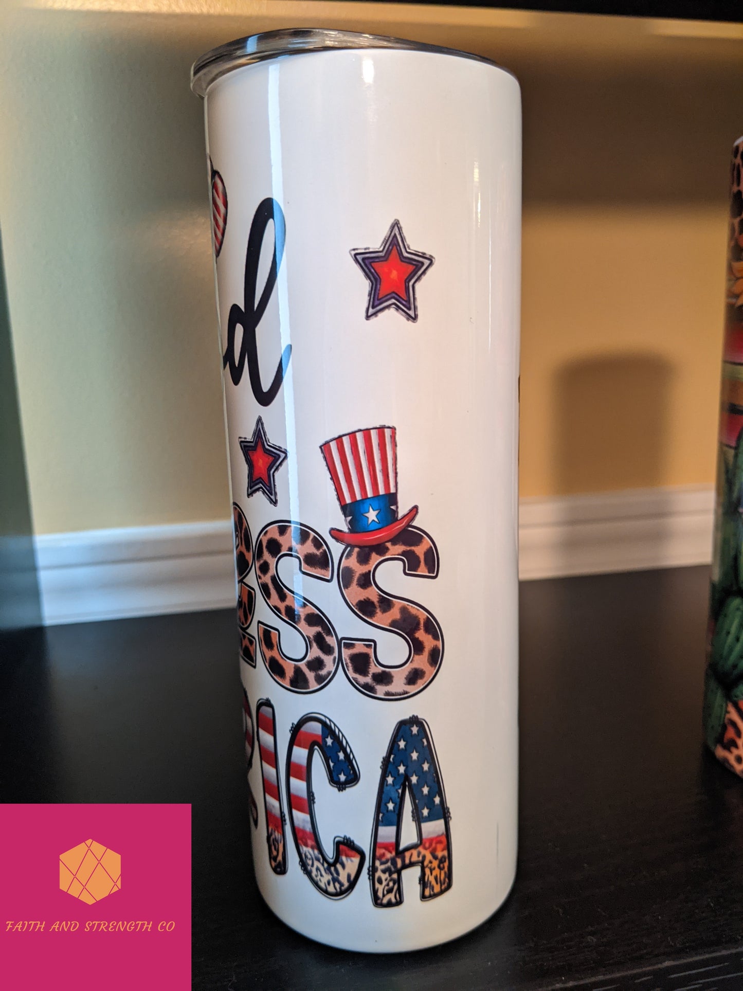 God Bless America Cross