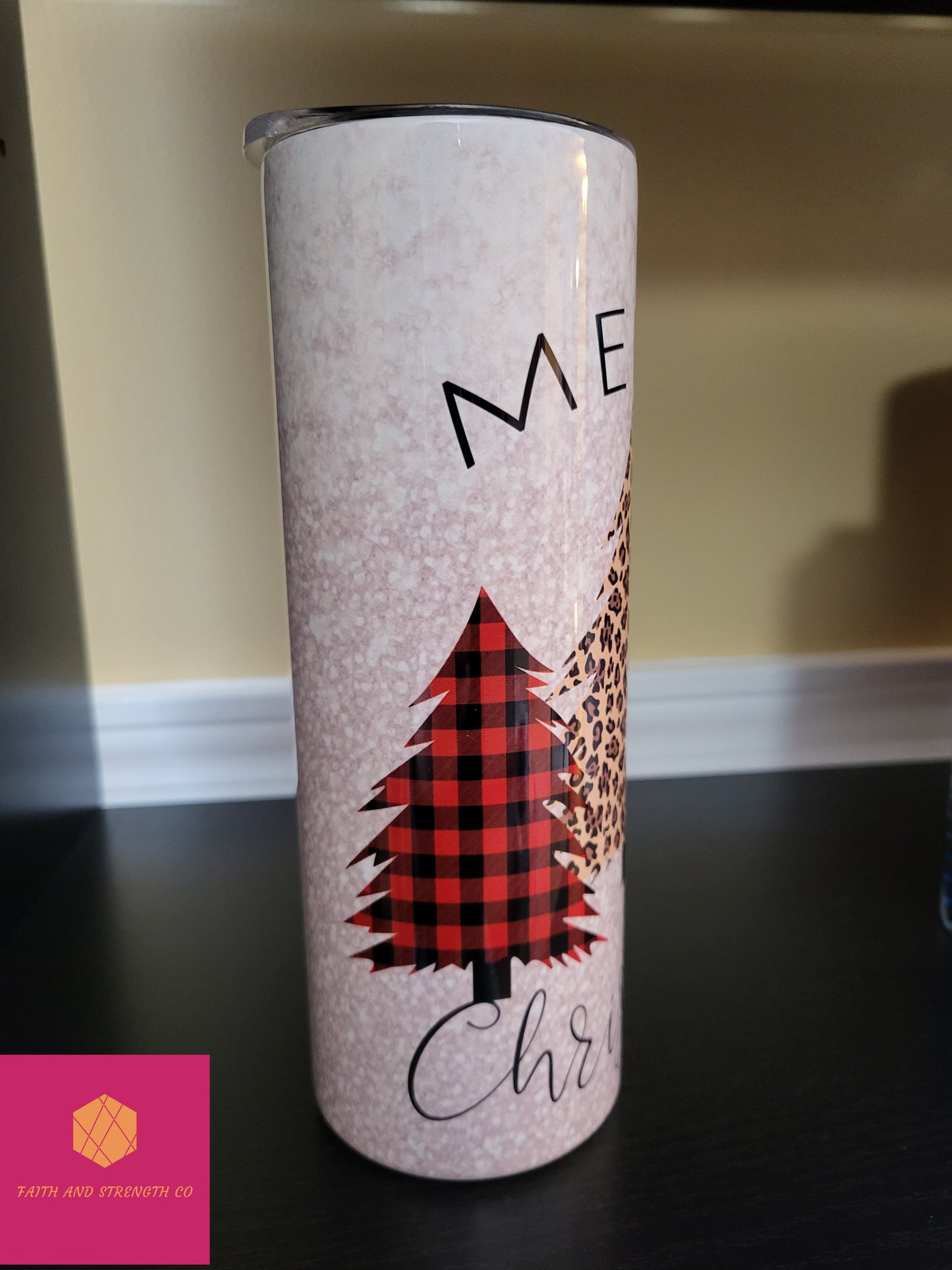 Merry Christmas Printed Trees