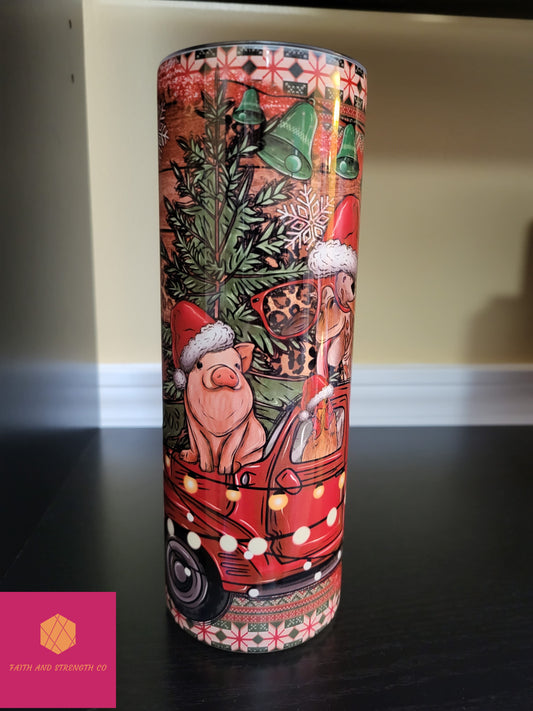 Farm Animal Christmas Truck
